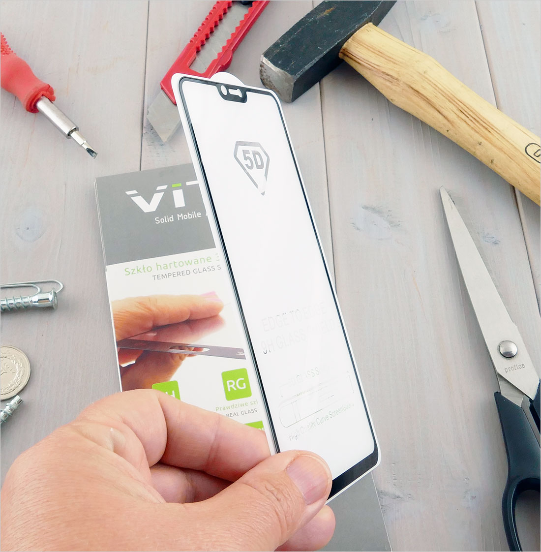 szkło ochronne na telefon Oppo R13