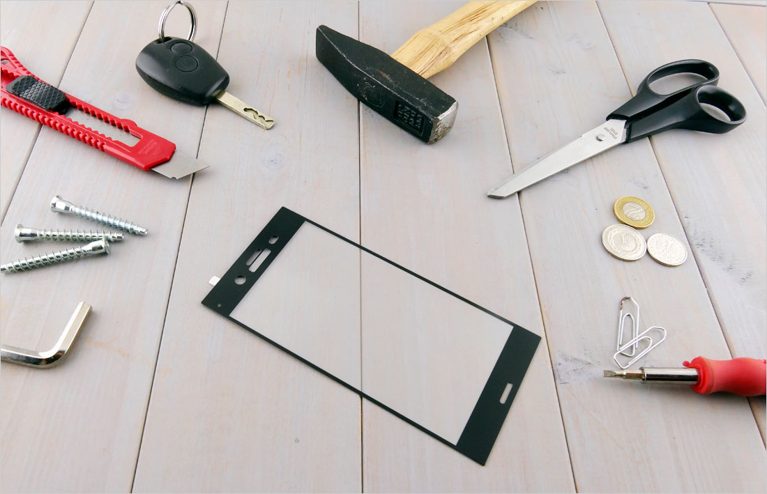 szkło chroniące smarfona