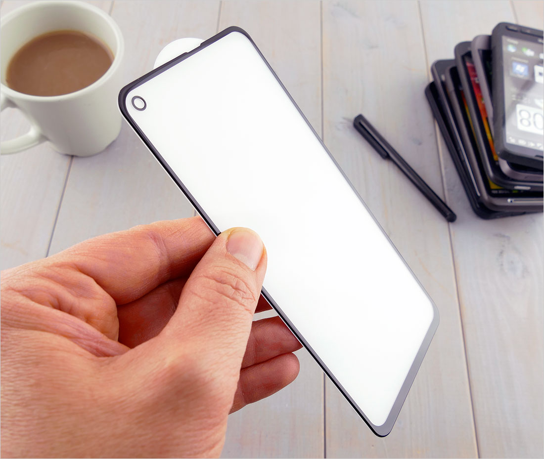 szkło chroniące telefon
