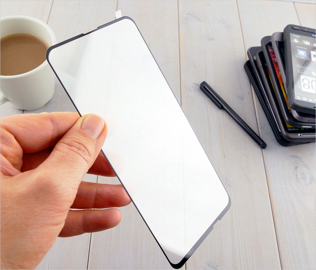 szkło chroniące telefon
