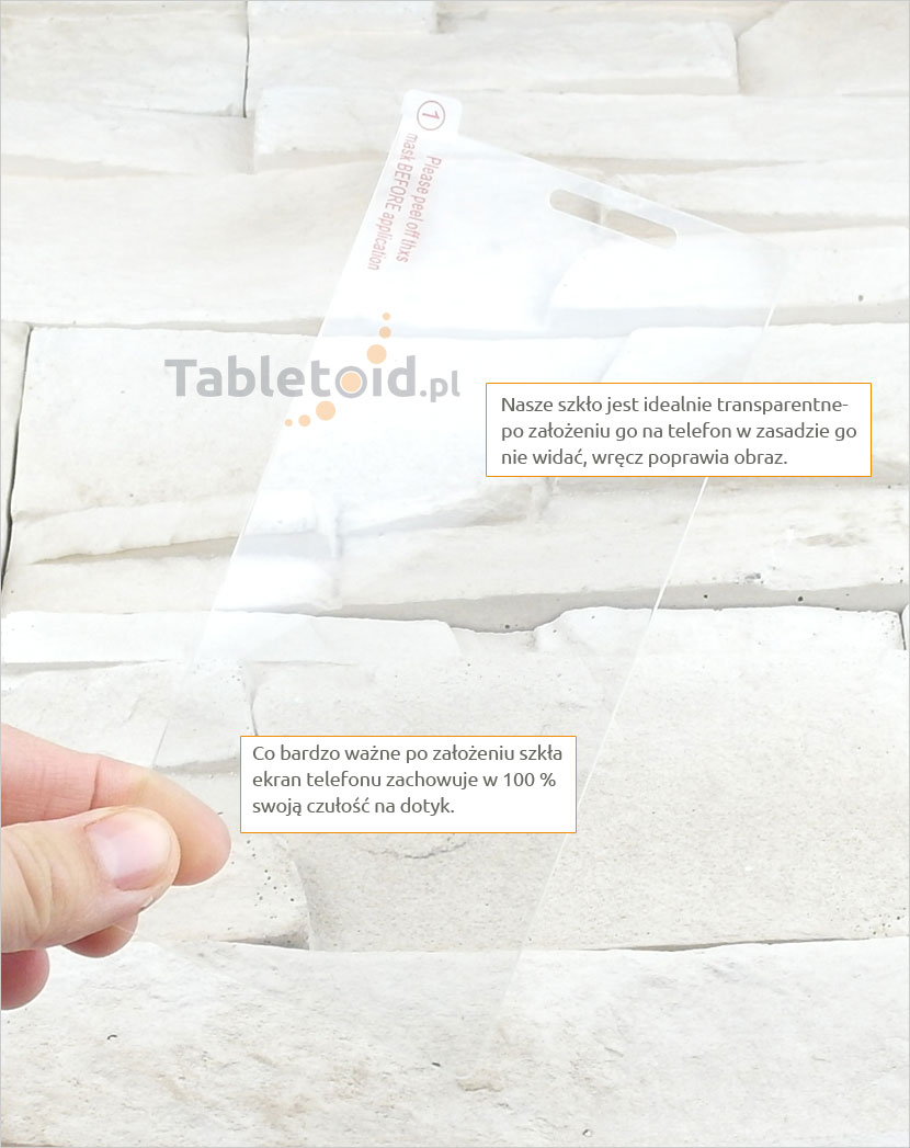 Szkło hartowane dedykowane na telefon Sony Xperia M2 Aqua