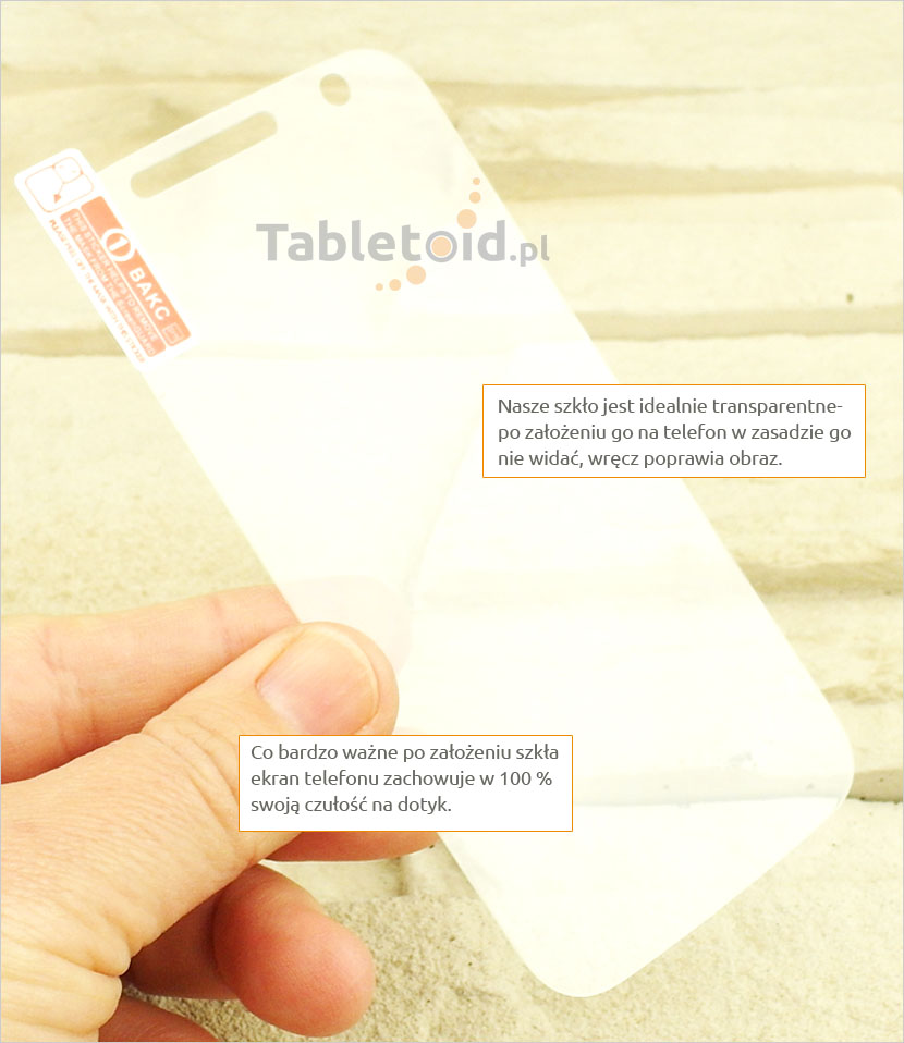 Szkło hartowane dedykowane na telefon Motorola Moto G 