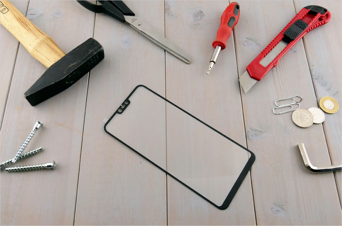 szkło chroniące smarfona