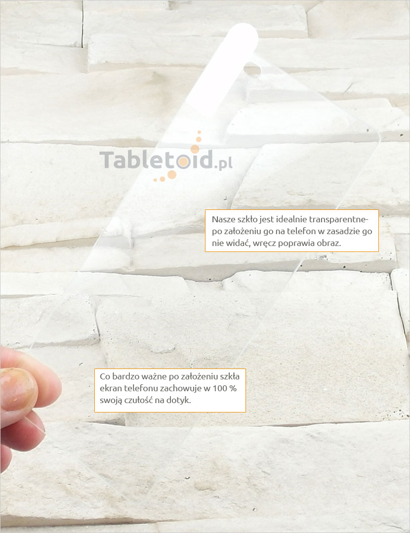 Szkło hartowane dedykowane na telefon Sony Xperia XA