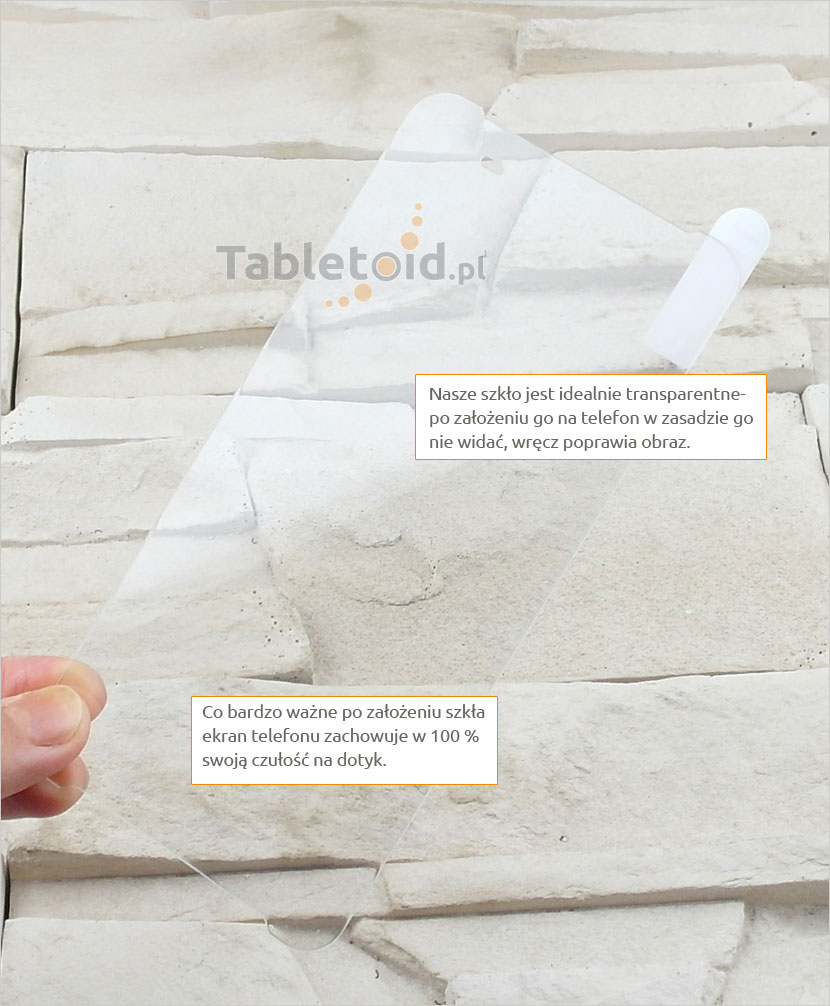 Szkło hartowane dedykowane na telefon HTC One X9