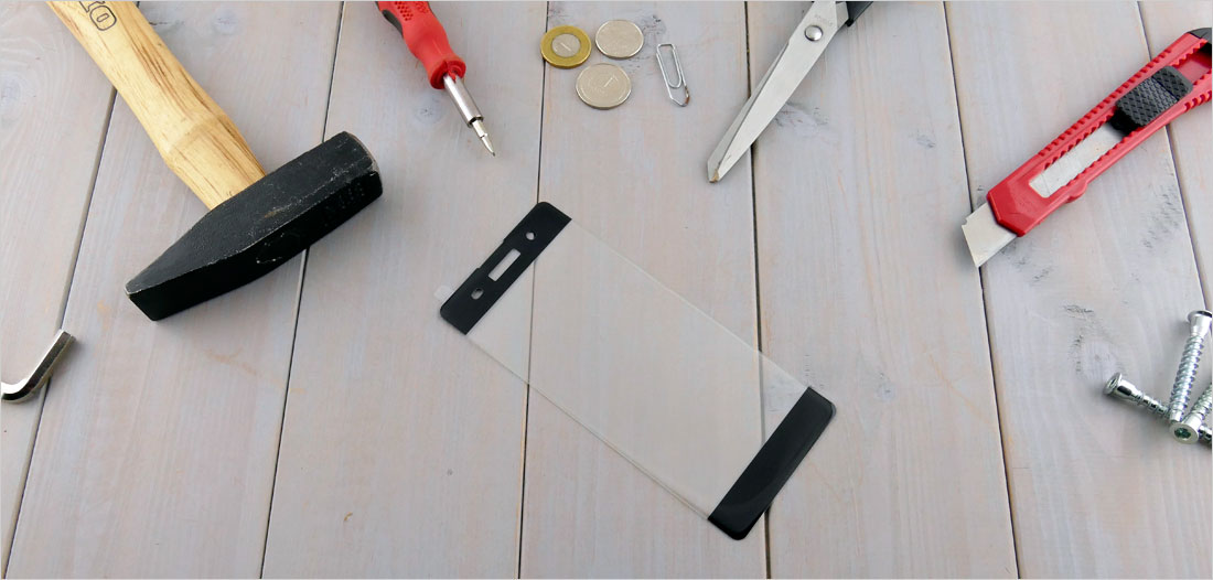 zaokrąglone szło hartowane na telefon Sony Xperia XA F3111, F3113, F3115