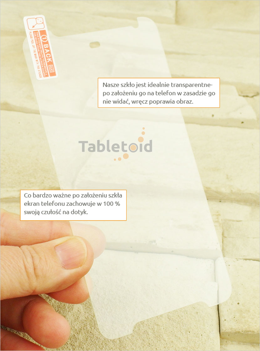 Szkło hartowane na telefon HTC Desire 628