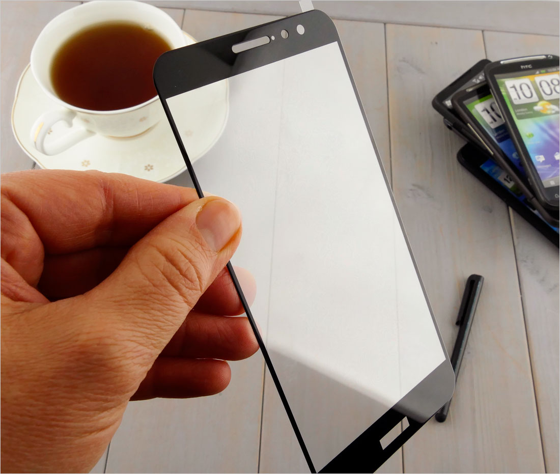 szkło chroniące ekran telefonu