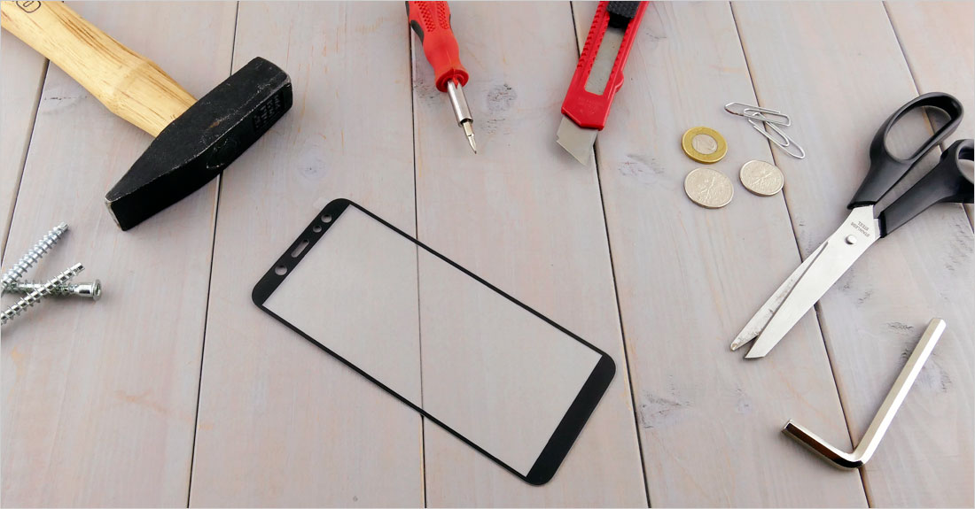 szkło czarne plus gratisy