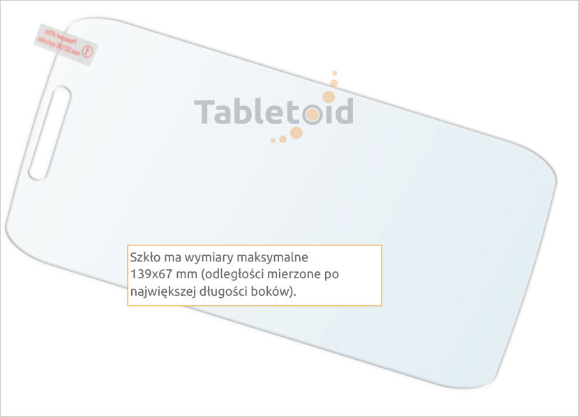 Ochrona szkła Motorola MOTO C PLUS
