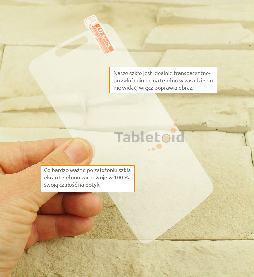 Szkło hartowane - Motorola MOTO C PLUS Szkło hartowane na telefon Motorola MOTO C PLUS