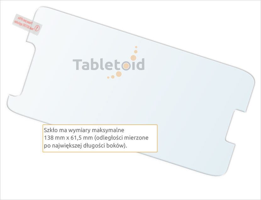 Ochrona szkła Alcatel A3 