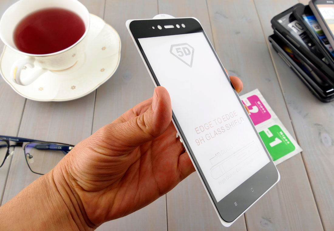 Szkło hartowane na telefon dotykowy Xiaomi Redmi Y1 lite