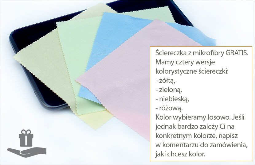 Dodatek do zakupu - ściereczki microfibre