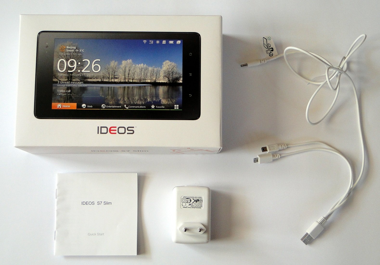 pudełko i akcesoria Ideos