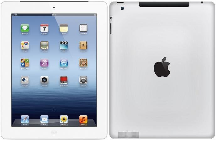 tył i przód tabletu iPad