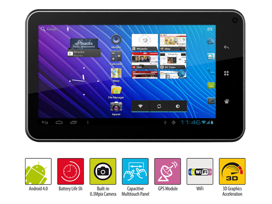 Tablet Manta Mid12 Power Tab GPS