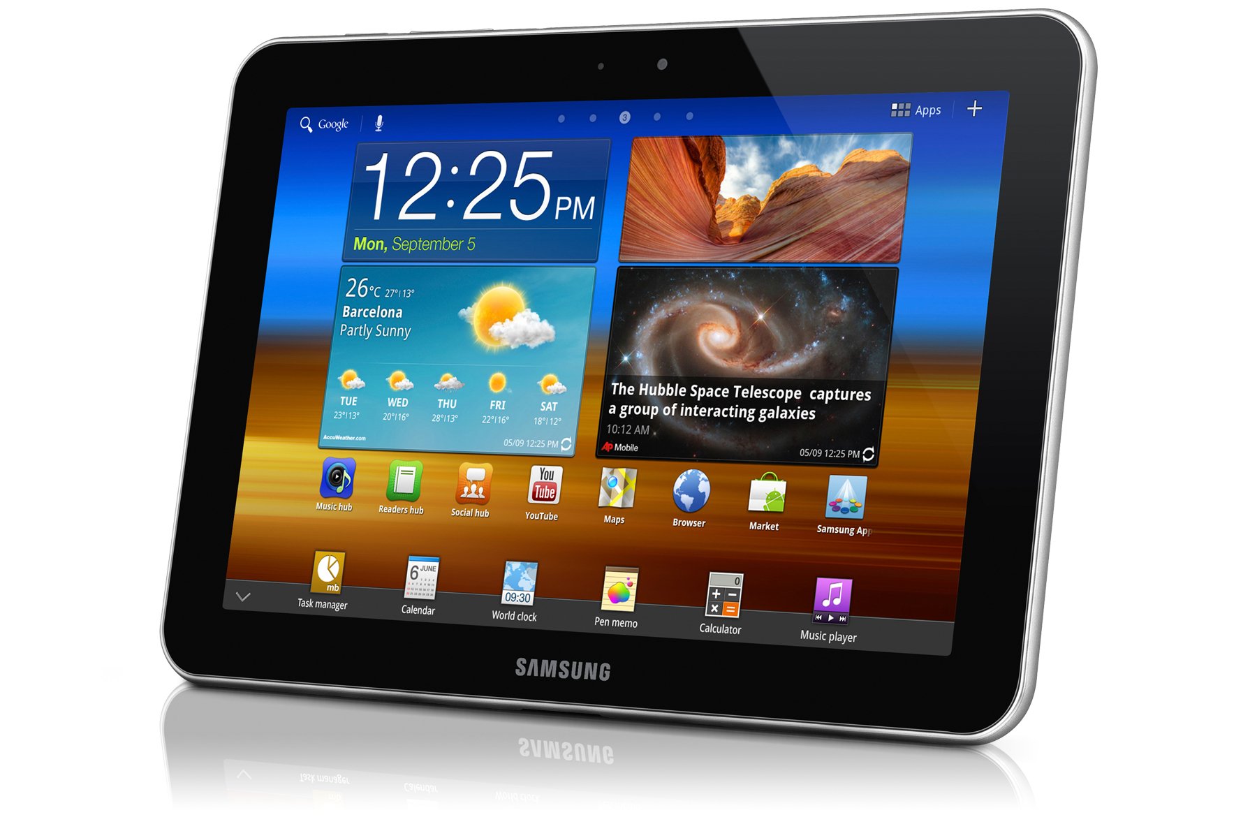 mn&oacute;stwo widżetow w Samsungu