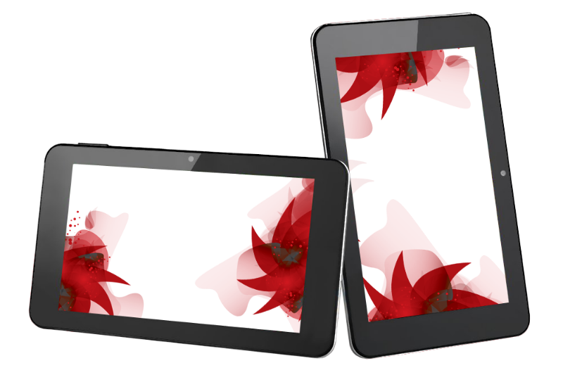 dwa tablety obok siebie