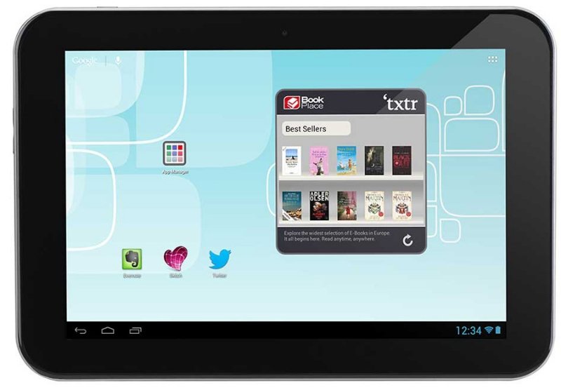 fajne widżety na tablecie