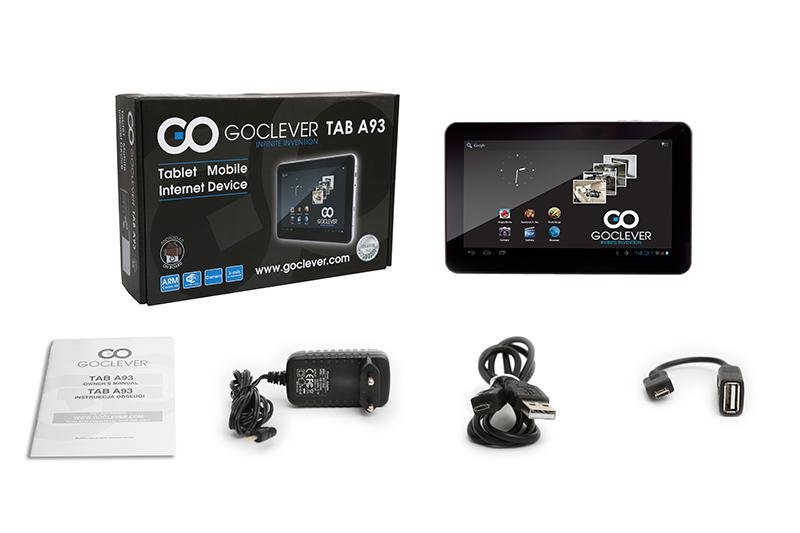 co w zestawie tableta Goclevera