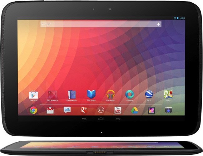 odbicie tabletu w wodzie