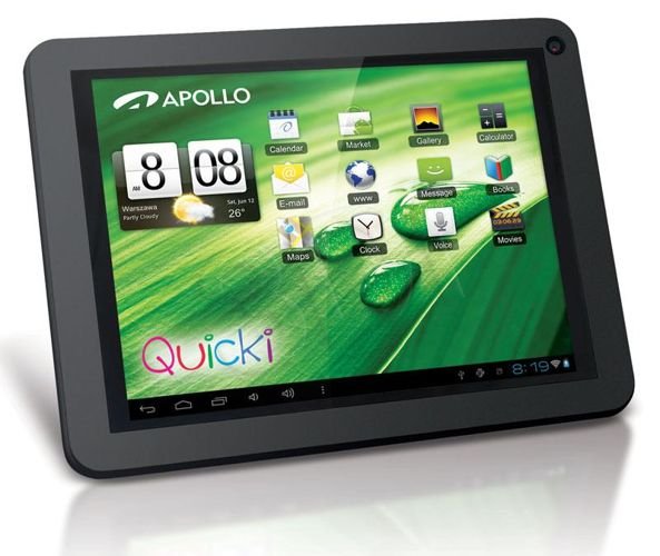 prezentacja tabletu quicki