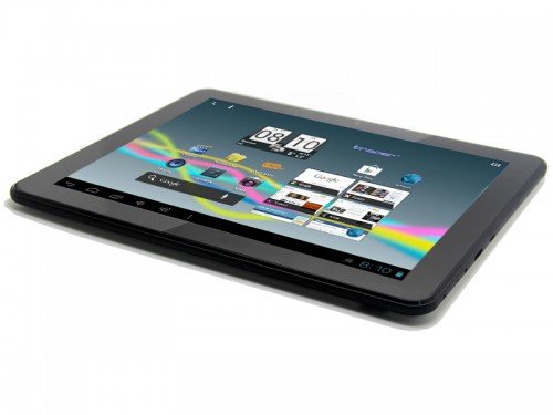 tablet w pozycji leżącej