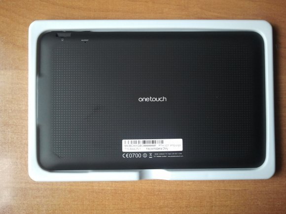 tył obudowy tableta