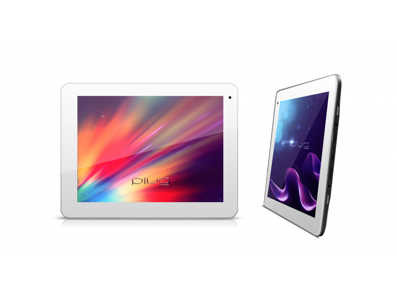 tablet bokiem i przodem