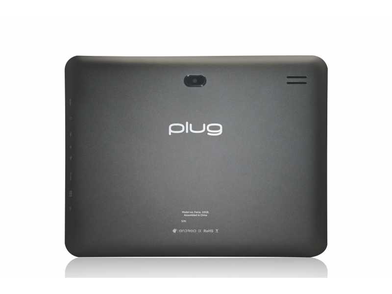 tablet Plug pokazany z tyłu