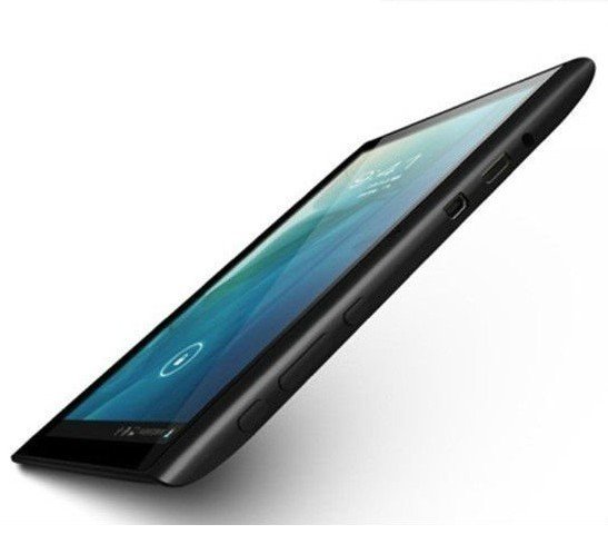 tablet zawieszony ukosem