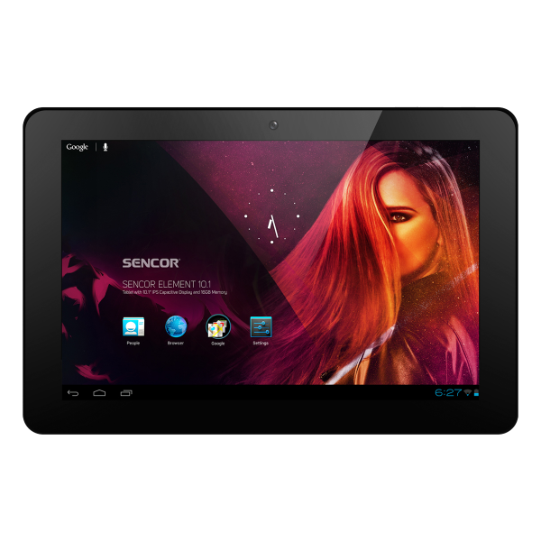 piękne kolory na matrycy tableta