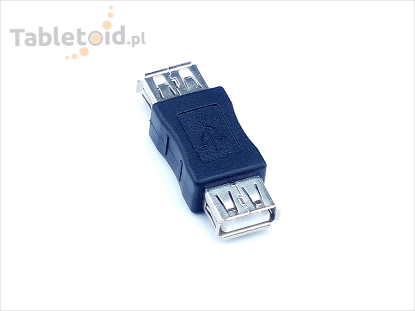 łącznik-adapter USB żeńsko-żeński
