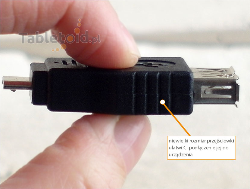 łącznik micro USB do USB