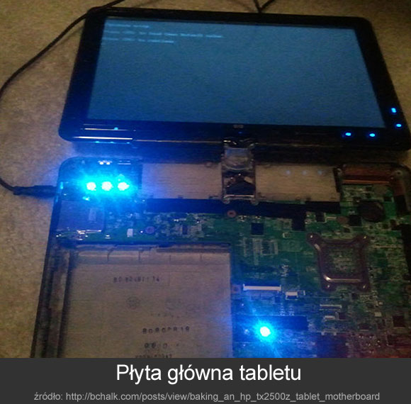 płyta gł&oacute;wna w tablecie