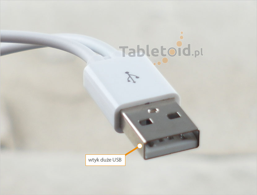 wtyk duże USB