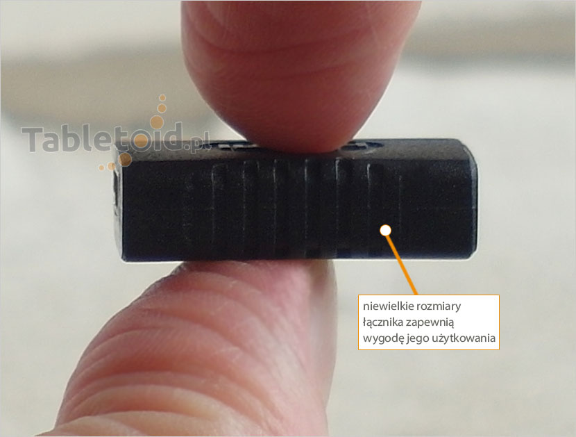 rozmiar łącznika micro HDMI