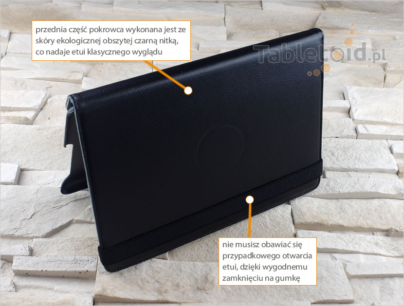 ekosk&oacute;ra na zewnątrz pokrowca