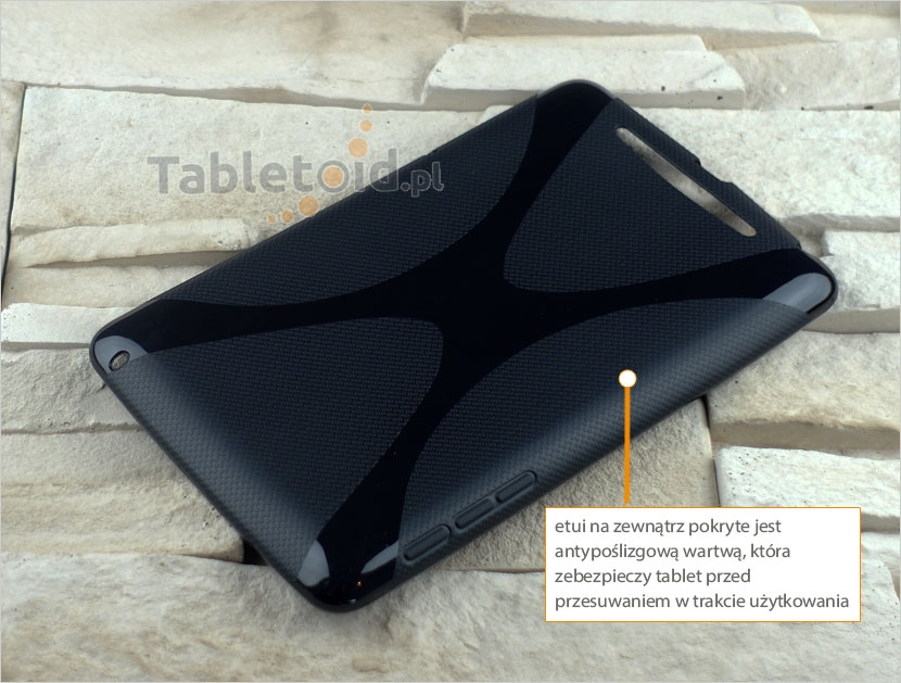 silikonowe plecki do tabletu Asus Nexus 7 cali