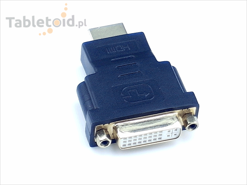 adapter hdmi wtyk dvi wtyk