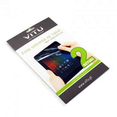 Folia na tablet ZTE V9 - poliwęglanowa, dedykowana, ochronna, 2 sztuki