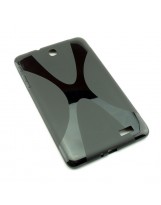 CZARNE silikonowe etui do tabletu Alcatel One Touch POP 8