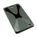 CZARNE silikonowe etui do tabletu Alcatel One Touch POP 8