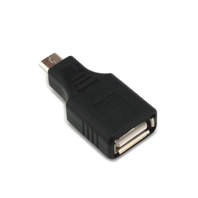 Przejściówka – adapter: męski micro-USB - żeński USB