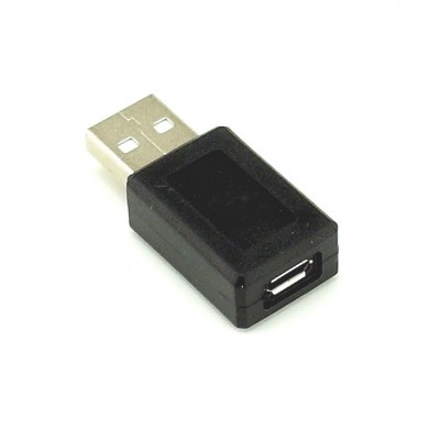 Przejściówka – adapter: wtyk USB - gniazdo micro USB