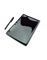 CZARNE elastyczne etui do tabletu Lenovo Tab 2 A10-70 L,F -gumowe