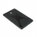 Dedykowane, silikonowe etui (plecki) do tabletu Samsung Galaxy Tab S (T705C, T700) 8.4 – czarne, dopasowane