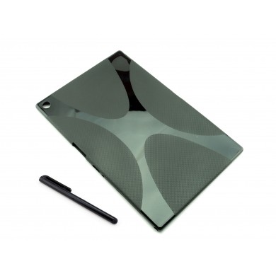Czarne silikonowe etui do tabletu Sony Xperia Z2 (P511/P512)