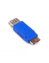 Adapter, przejściówka: USB 3.0 (gniazdo) do micro USB 3.0 (wtyk)